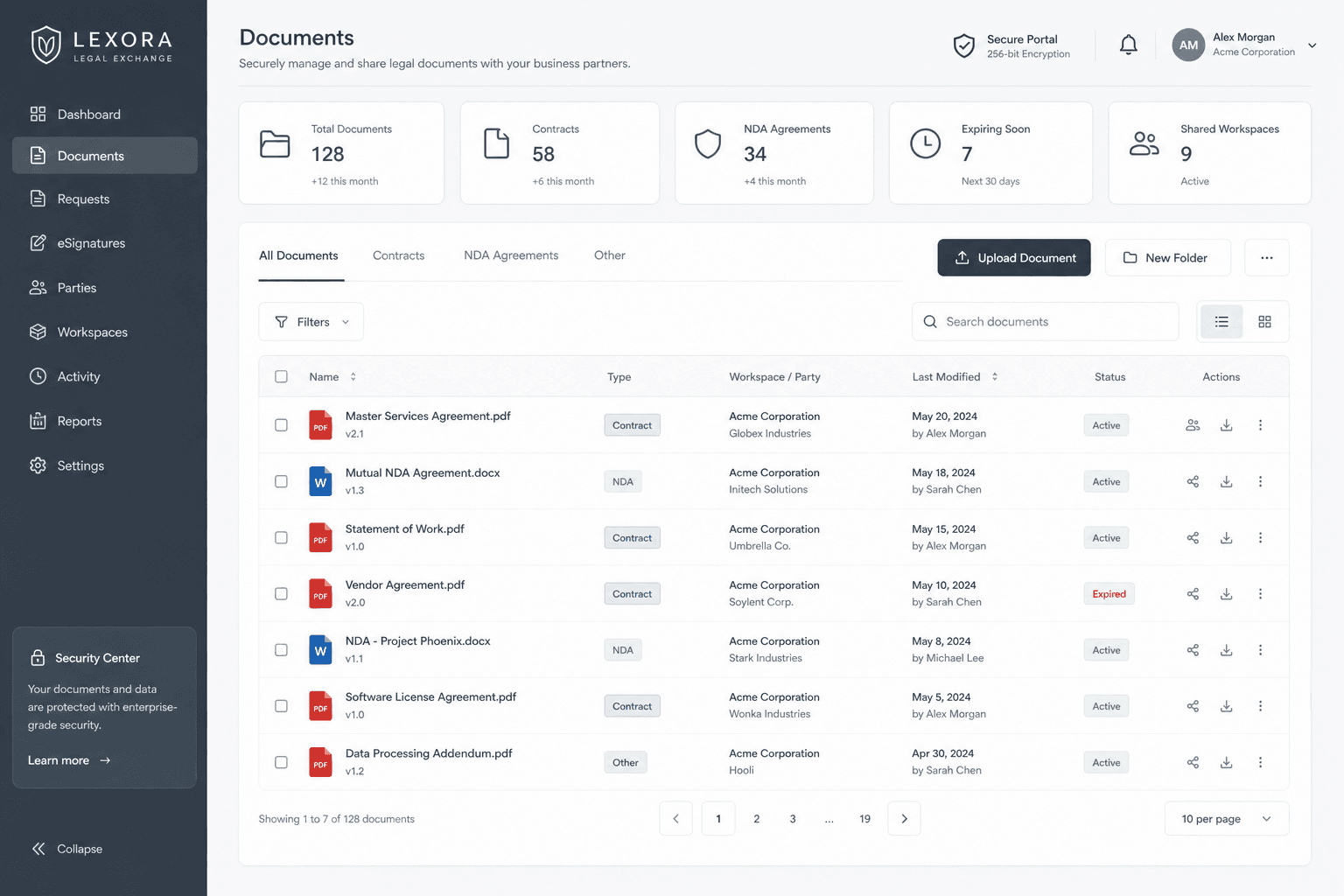 Скриншот проекта LegalDocs